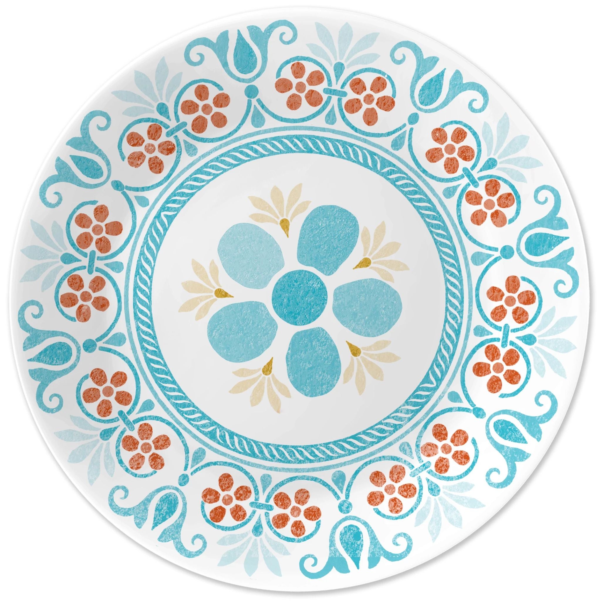 Corelle Global Collection Terracotta Dreams 6.75 Appetizer Plate