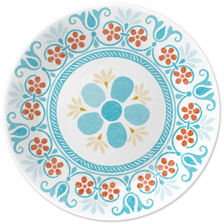 Terracotta Dreams 6.75" appetizer plate on white background