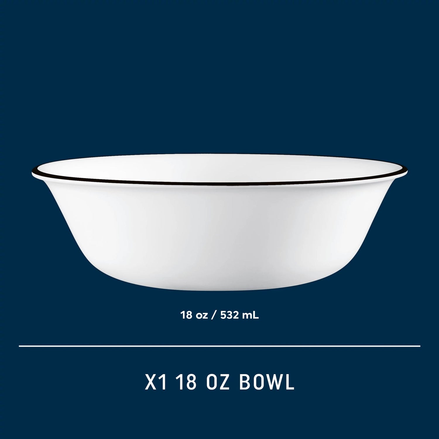  Brasserie 18-ounce cereal bowl
