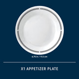  Brasserie 6.75" Appetizer Plate
