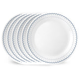 Caspian Lace 10.25" Dinner Plates, 6-pack 