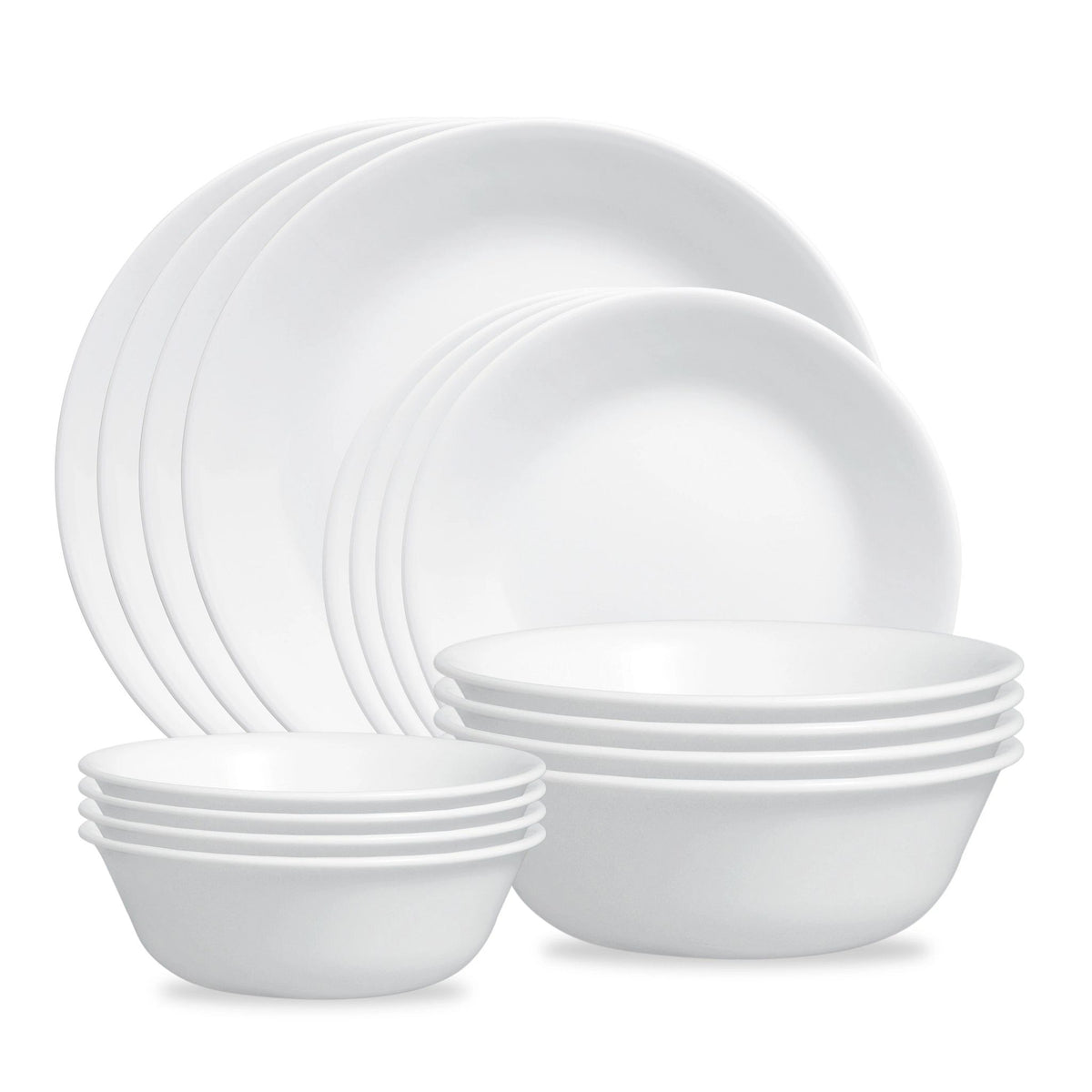 Corelle® Winter Frost White 16-piece Dinnerware Set