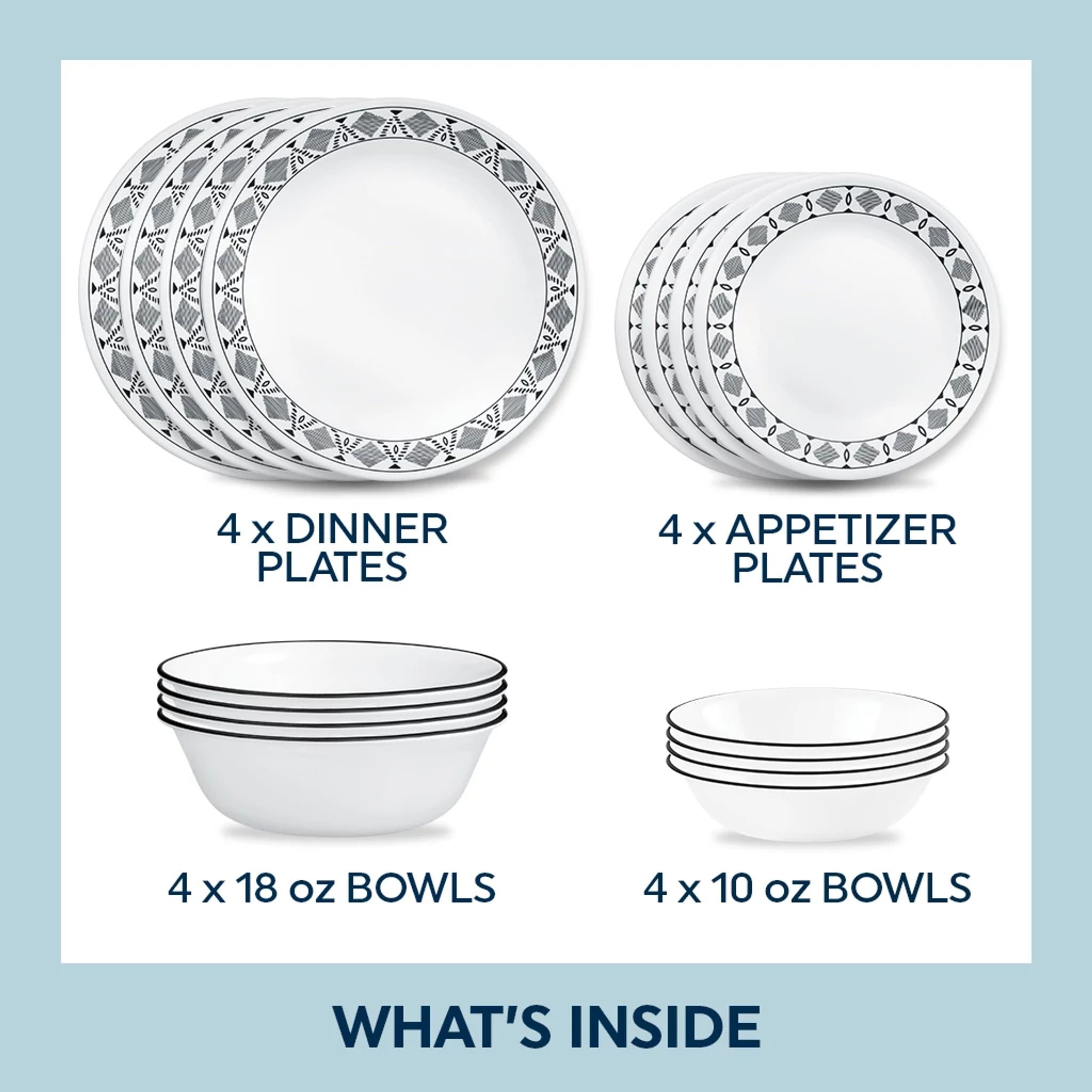 Corelle dinner bowls clearance