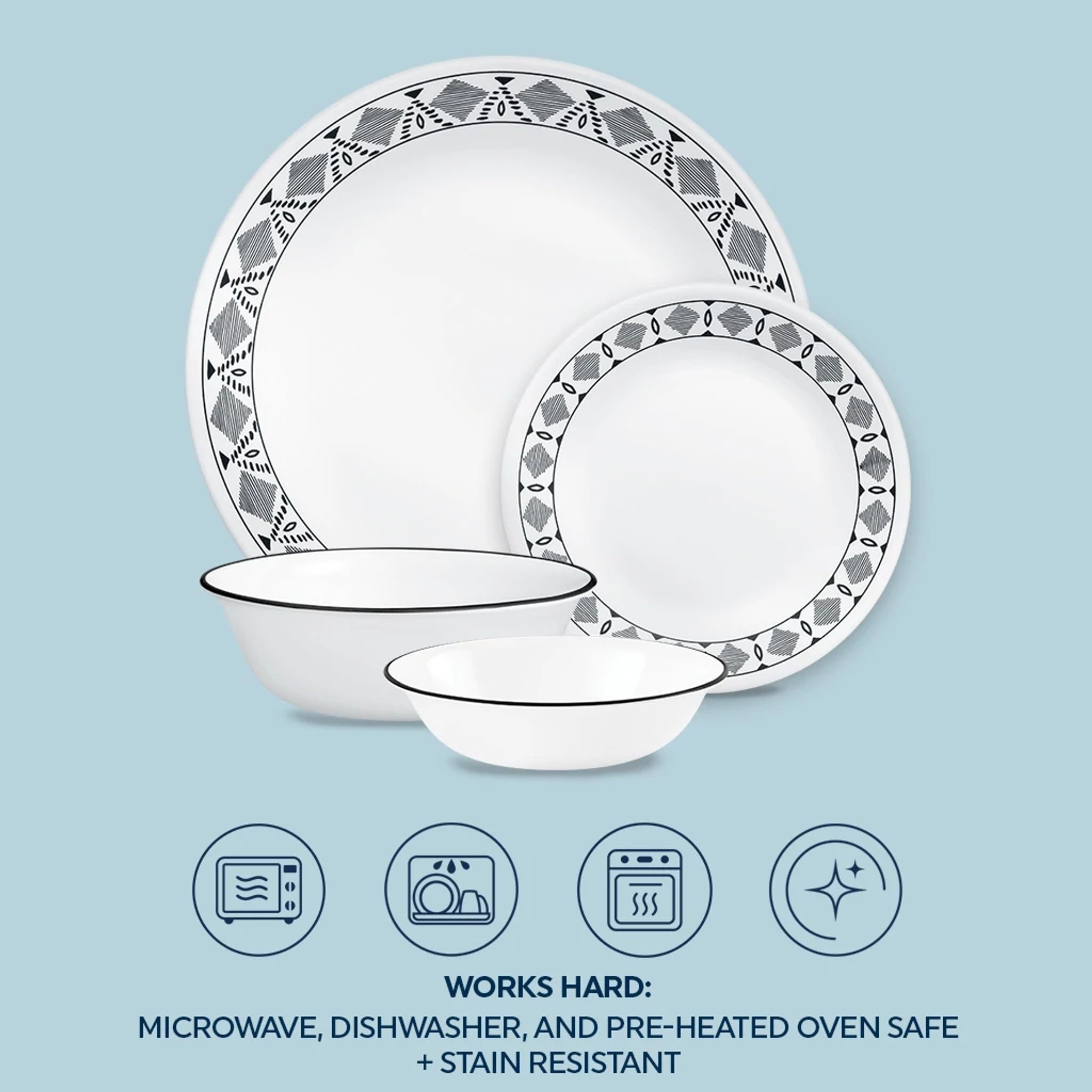 Teal corelle dishes outlet