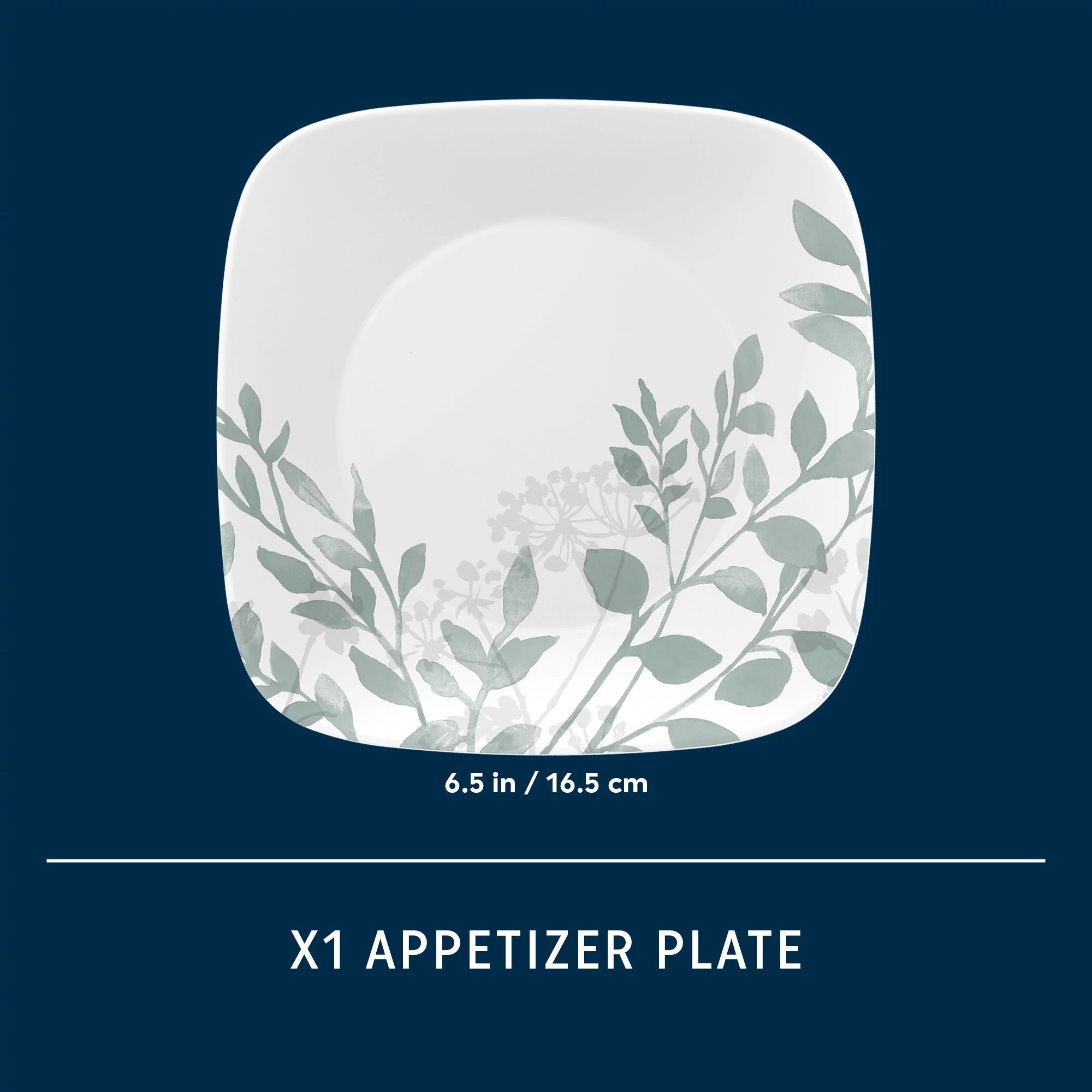 Square appetizer plates 2025