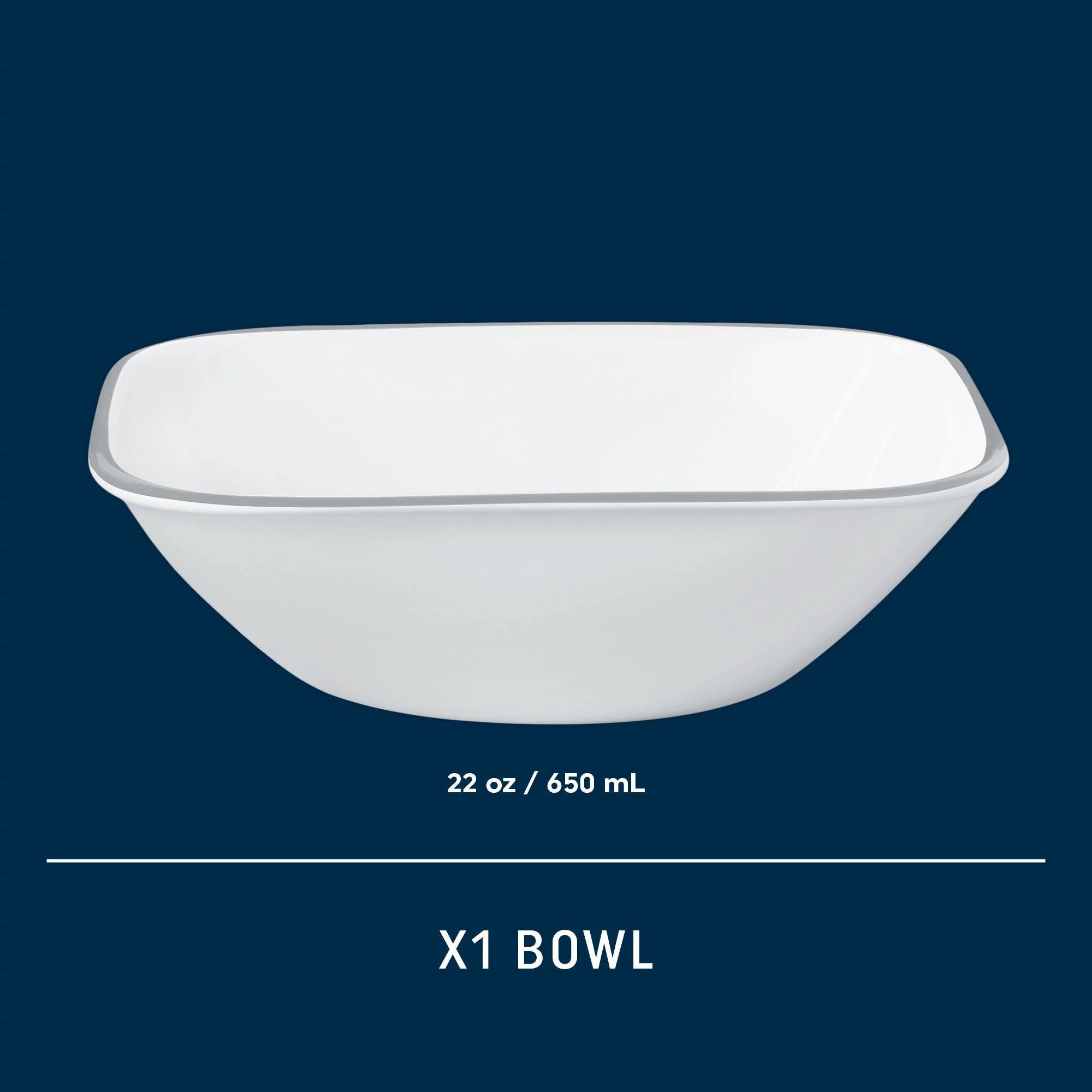 Corelle square serving bowls shop
