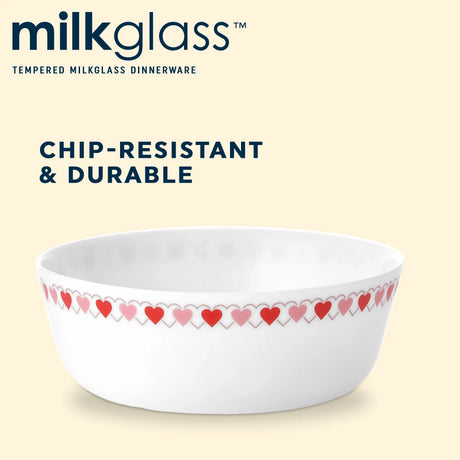  Milk Glass Chip-Resistant and duralble