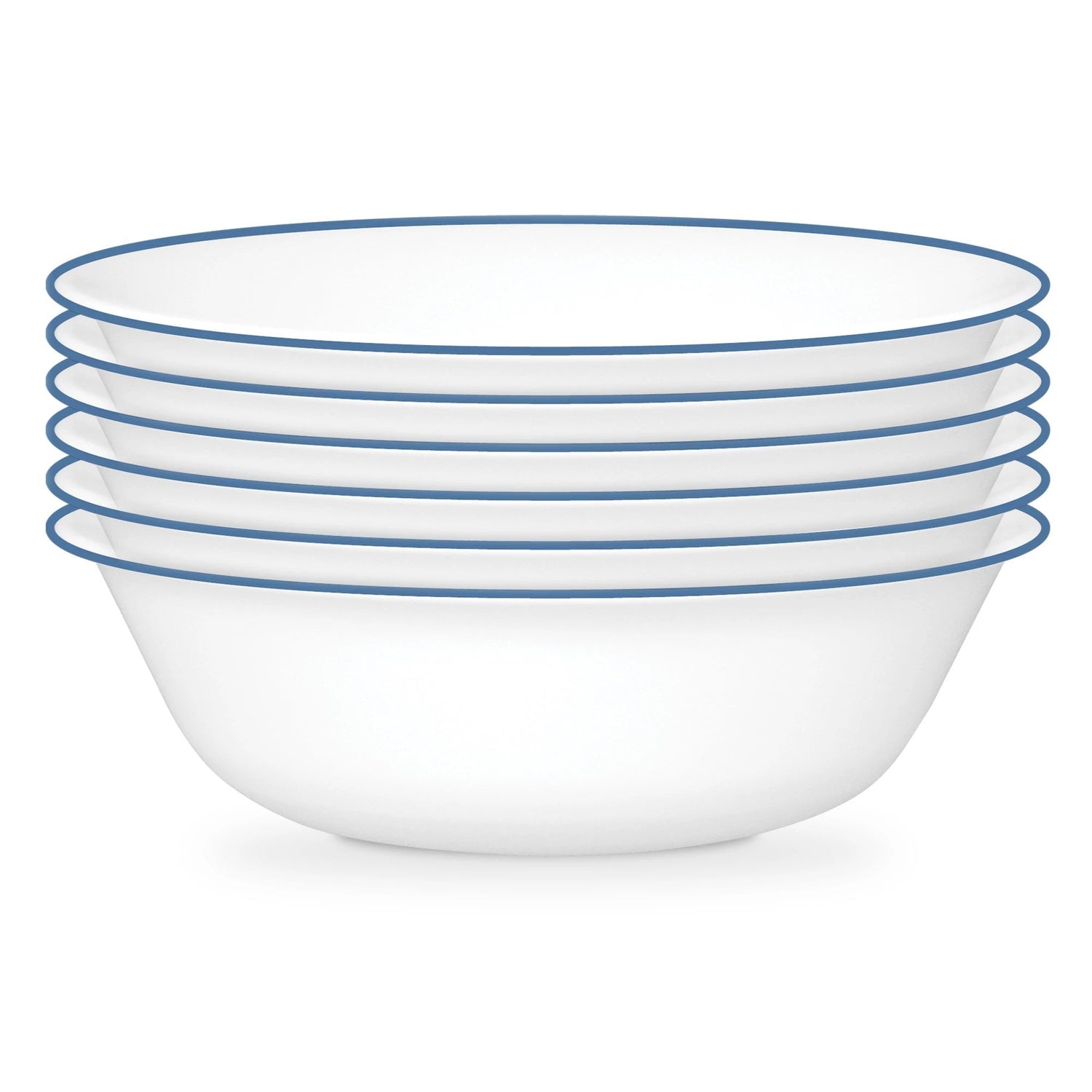 Botanical Stripes 18-ounce Bowls, 6-pack