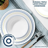  Amelia 18-ounce Cereal Bowl with text durable triple layer vitrelle dinnerware
