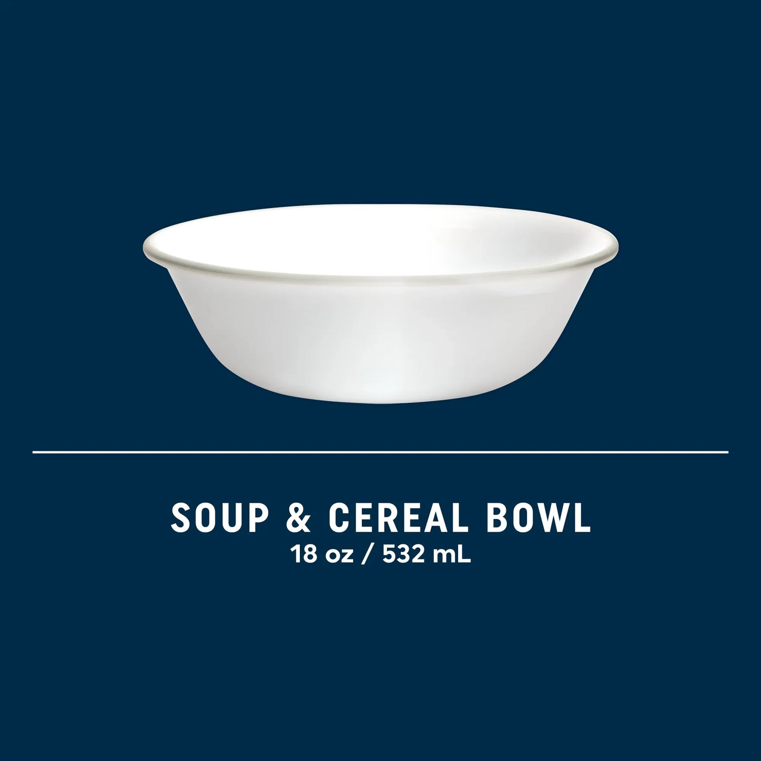  Knox 18-ounce Cereal Bowl on blue background