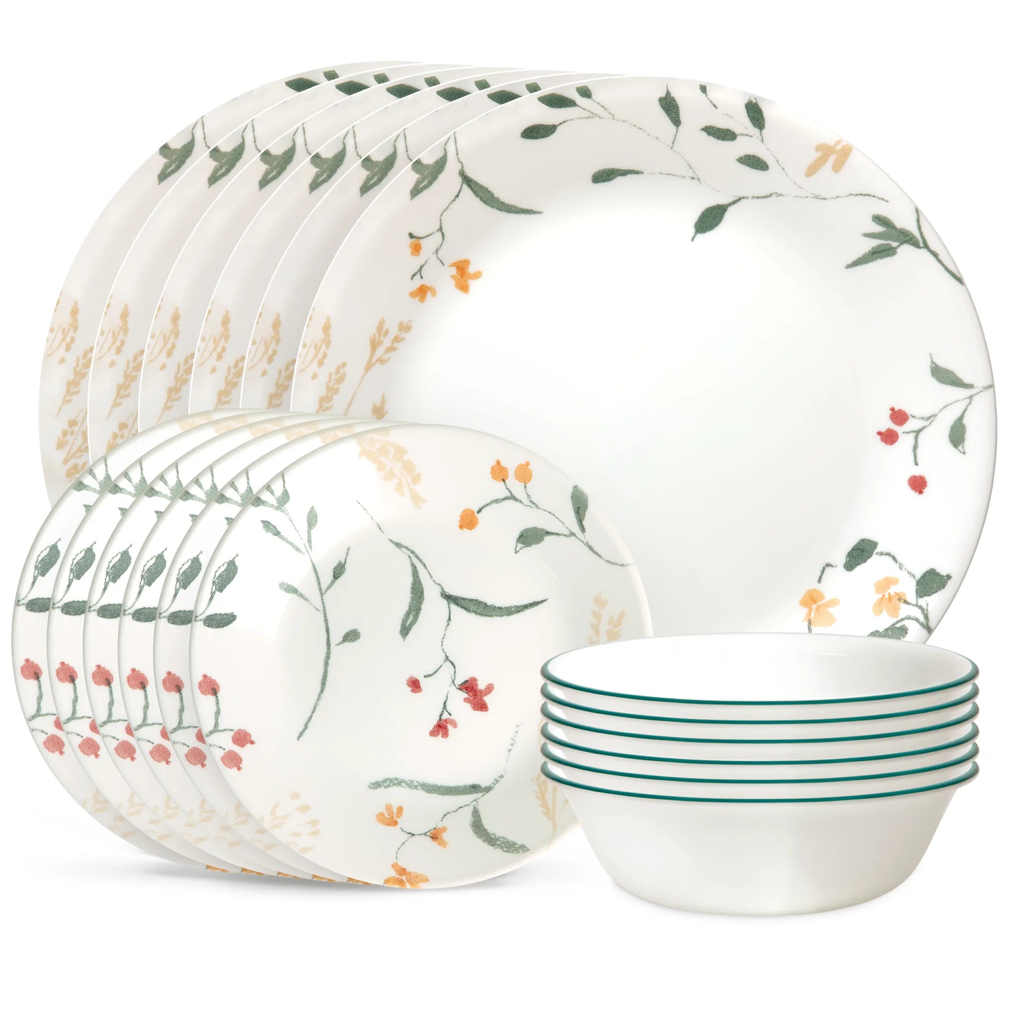 Corelle white set shop