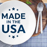  text that says made in the USA