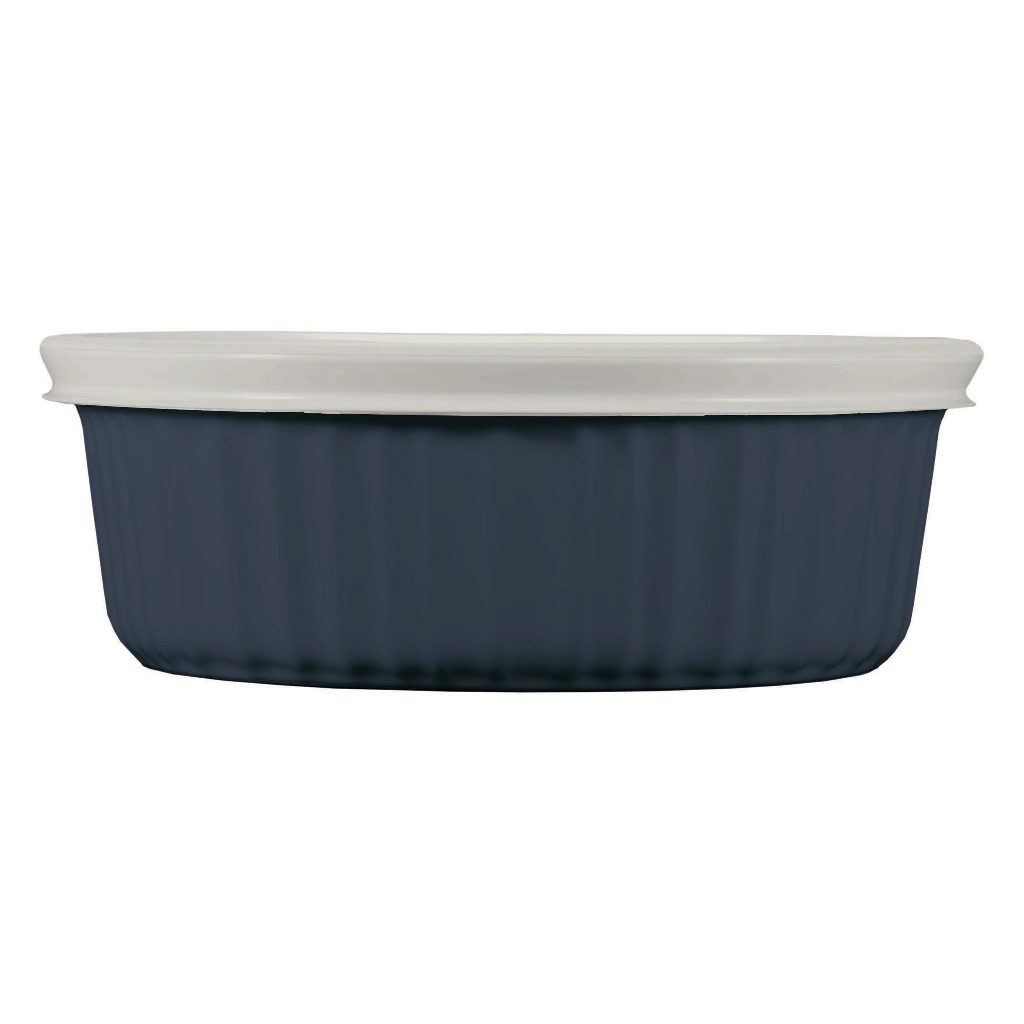CorningWare French Colors 24 ounce Baking Dish with Lid Navy