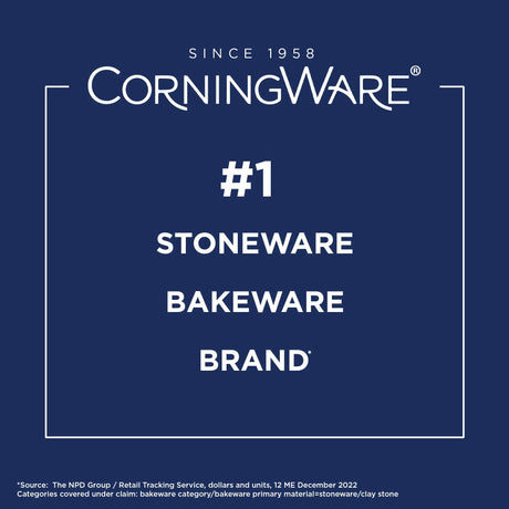  Corningware #1 Stoneware Bakeware Brand