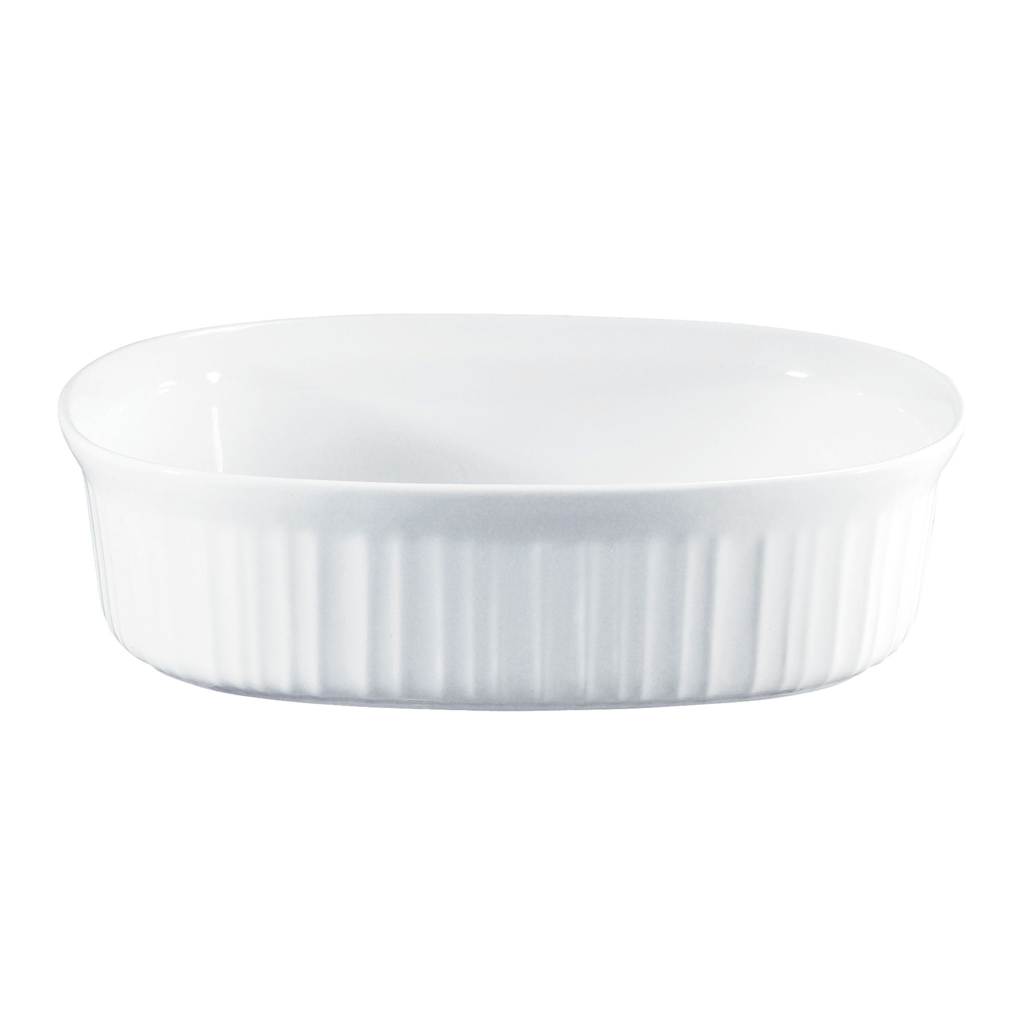 CorningWare French White 2.5 quart Oval Casserole Dish