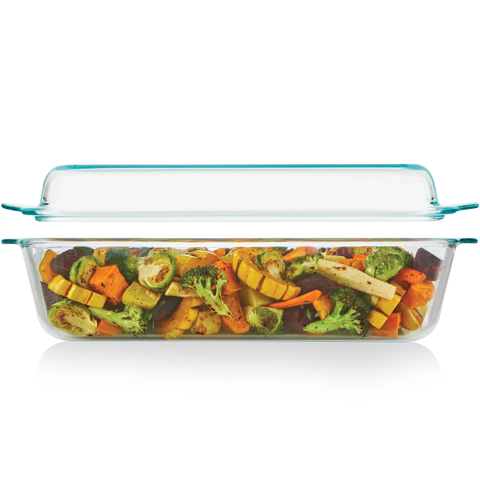 Pyrex® Deep 9” x13” 2-in-1 Glass Baking Dish with Glass Lid