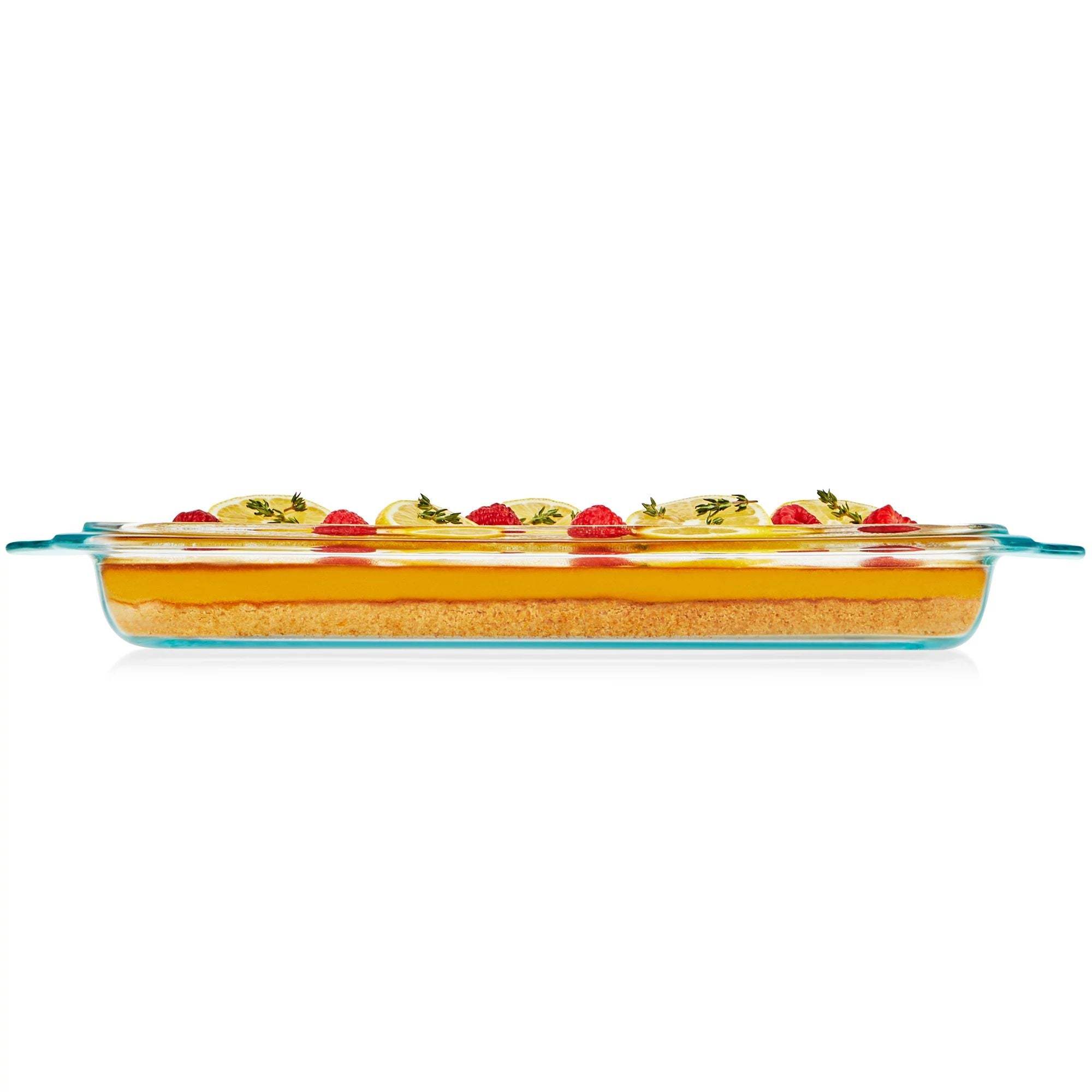 Pyrex Shallow 9 x 13 Rectangular Glass Baking Dish