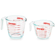 Smart Essentials® Glass Measuring Cup Set (1-cup and 2-cup Measuring Cups)