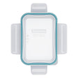Total Solutions™ Rectangle Medium Plastic Lid with Juniper Green Seal 