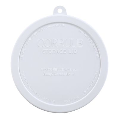 Corelle White Lid for 18 Ounce Bowl