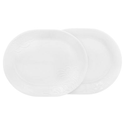 Embossed White 12.25