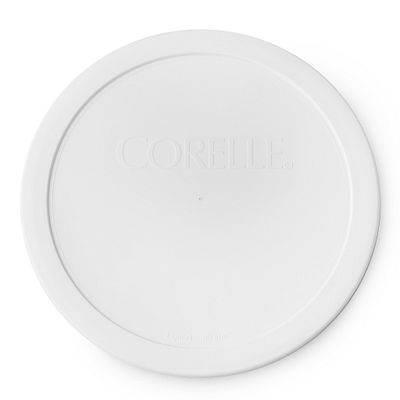 Livingware™ Plastic Lid 1-qt Round White