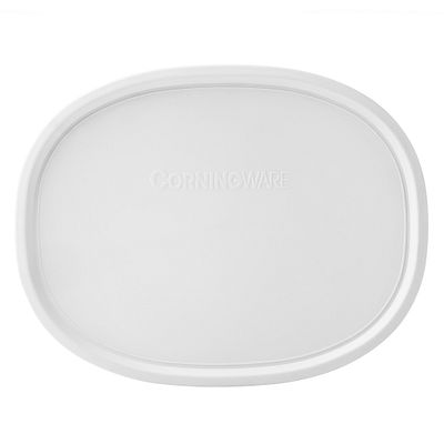 French White® 1.5-qt Oval Plastic Lid