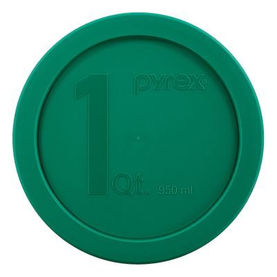 1-qt Round Mixing Bowl Plastic Cover, Green