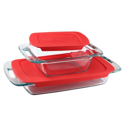 Easy Grab 4-piece Glass Baking Dish Set